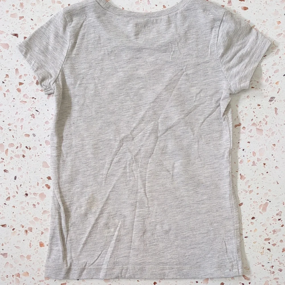 Old Navy | Grey Graphic Print T-shirt Kitty Lion | S